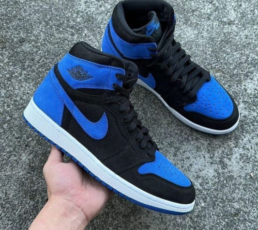 NIKE AIR JORDAN RETRO 1 ROYAL REIMAGINED SEMI UA